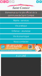 Mobile Screenshot of mairie-saint-contest.fr